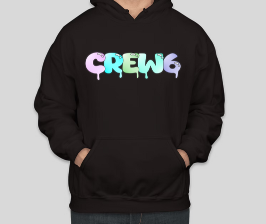Crew6 Pastel Drip Hoodie